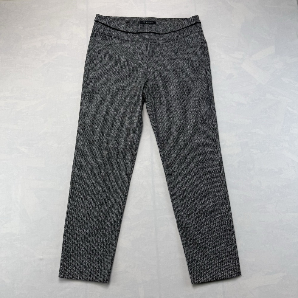 Zac & Rachel Slim Straight Pants Women Size 10 Stretch Office Career